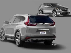Beginikah Tampilan Honda CR-V Generasi Terbaru?