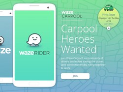 Saingi Uber, Waze Beri Tebengan