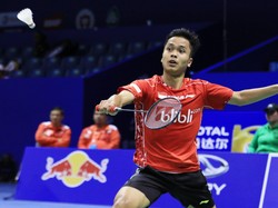 Ini Cara Anthony Ginting Bangkit Setelah Ketinggalan Lebih Dulu