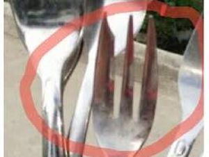 Ini Penampakan Garpu yang Digunakan Pelaku Pembunuh untuk Menyiksa Eno