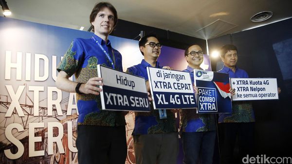 XL Jaring Pelanggan 4G dengan Combo Xtra