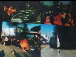 Pedagang Pasar Limbangan Bakar Ban di Jalan, Jalur Nagreg Lumpuh Total