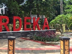 Begini Rupa Taman di Kota Depok yang Jadi Tempat Warga Bersantai