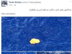 Temuan Puing Dipastikan dari Pesawat EgyptAir