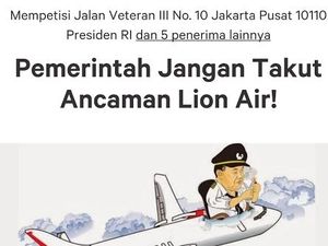 Muncul Petisi Pemerintah Jangan Takut Ancaman Lion Air!
