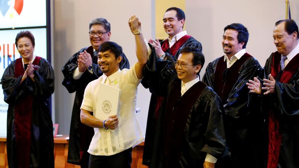Manny Pacquiao Jadi Senator Filipina