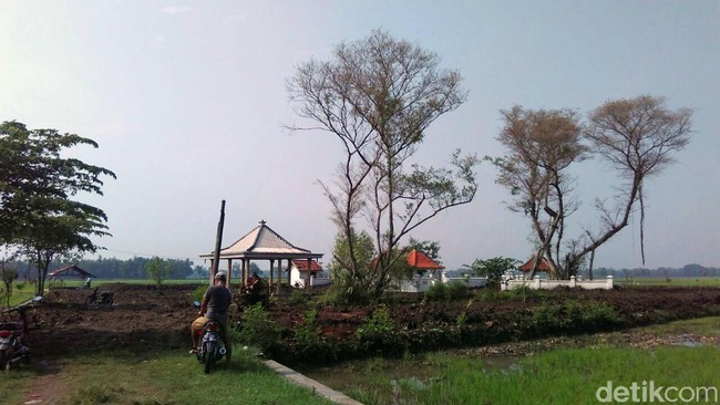 Situs Petilasan Damarwulan Dikeruk untuk Kolam Pancing, Benda Cagar Budaya Rusak