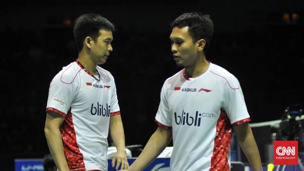 Mohammad Ahsan/Hendra Setiawan sukses membuat Lee Yong Dae/Yoo Yeon Seong mati kutu dan tak mampu mengembangkan strategi milik mereka.