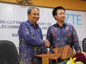 ZTE Gandeng ITS Bikin Laboratorium Telekomunikasi