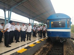 Jonan Pastikan Proyek Rel Ganda Kereta di Sumsel Rampung Akhir 2016