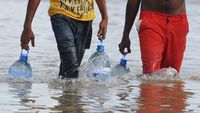 Banjir Sri Lanka Belum Surut