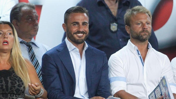 NAPLES, ITALY - AUGUST 30: Fabio Cannavaro during the Serie A match between SSC Napoli and UC Sampdoria at Stadio San Paolo on August 30, 2015 in Naples, Italy.  (Photo by Maurizio Lagana/Getty Images)