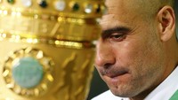 Ini juga jadi kado tambahan dalam perpisahan dengan Guardiola. REUTERS/Michael Dalder.