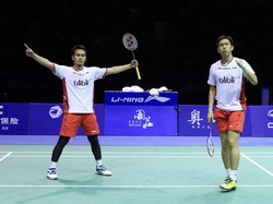 Ahsan/Hendra Rebut Partai Kedua, Indonesia Samakan Skor