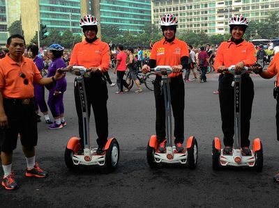 Polisi Pariwisata Beraksi Amankan Car Free Day