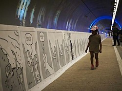 Seniman Prancis Pecahkan Rekor Komik Strip Terpanjang di Dunia