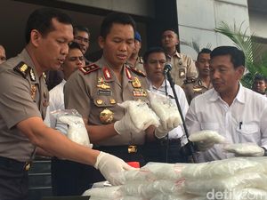 Polda Metro Sita 60 Kg Sabu Jaringan Taiwan di Perumahan Elite di Tangsel