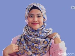 Tutorial Hijab Praktis Tanpa Jarum Saat sedang Terburu-buru