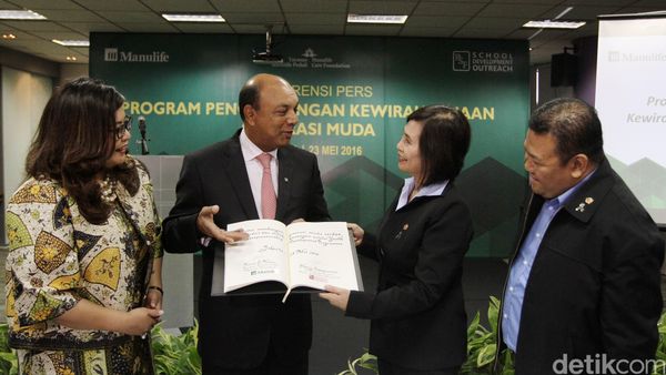 Manulife Dukung Pengembangan Kewirausahaan