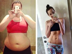 Andalkan Foto Selfie Saat Diet, Bobot Candace Sukses Turun 40 Kg
