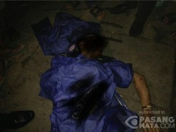 Seorang Pemotor Tewas Usai Tabrak Palang Jalur Busway di Roxy