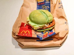 Sambut Angry Birds, McDonalds China Bikin Burger Merah dan Hijau