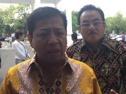 Bertemu Presiden Jokowi, Novanto Bicara Dukungan di Pemilu 2019
