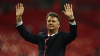 Louis van Gaal menang telak – Manchester United 3-0 Liverpool (14 Desember, 2014). Foto: Paul Gilham / Getty Images