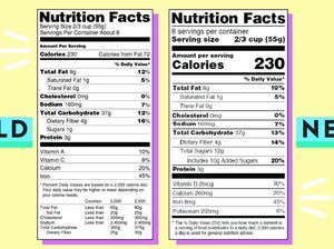 Ini 5 Perubahan Fakta Nutrisi pada Label Makanan di Amerika