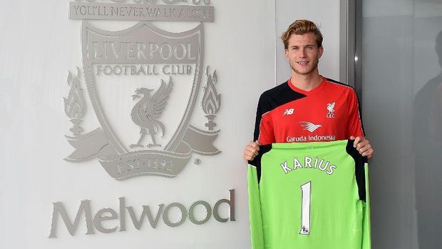 Loris Karius masih tercatat sebagai kiper Liverpool. (