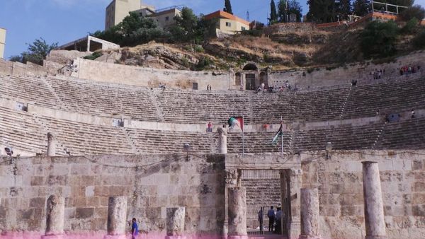 Yordania Rasa Romawi di Kota Amman
