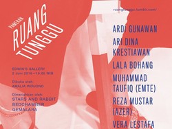 6 Seniman dan Kolaborator Farid Rakun Ramaikan Pameran Ruang Tunggu