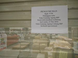 Toko Buku Legendaris Gunung Agung di Bandung Indah Plaza Berhenti Beroperasi Toko Buku Legendaris Gunung Agung di Bandung Indah Plaza Berhenti Beroperasi