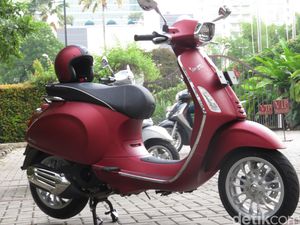 Kenapa Sprint Tidak Pakai Rem ABS, Vespa?