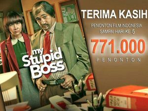 5 Hari Tayang, My Stupid Boss Raih 700 Ribu Penonton
