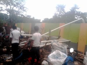 2 Pompa Sedot Banjir di Pasar Cipulir