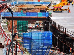 Pengerjaan Proyek MRT Terus Dikebut