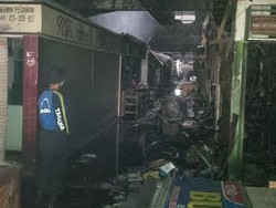 3.300 Lapak Pedagang Pasar Besar Malang Ludes, Kerugian Miliaran Rupiah
