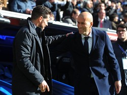 Zinedine Zidane Dominan Atas Diego Simeone di Derby Madrid