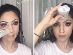 Blogger Ini Pakai Trik Aneh untuk Makeup Matte, Oleskan Deodoran di Wajah