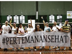 Serunya Bashminton yang Diadakan oleh Pertemanan Sehat!