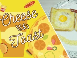 Masak Mudah - Cheese Egg Toast