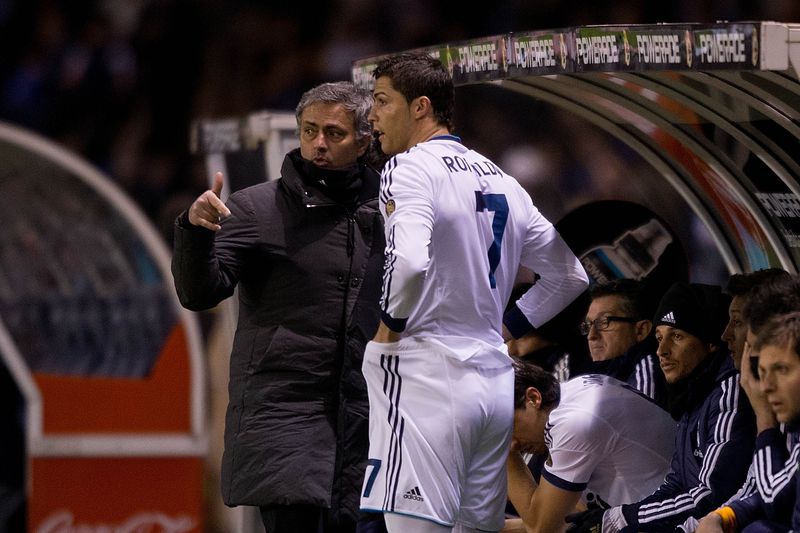 Mourinho dan Ronaldo saat sama-sama di Real Madrid