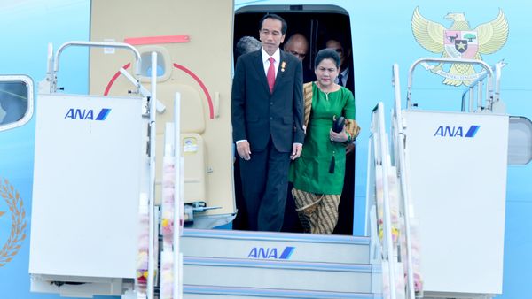 Jokowi Tiba di Jepang