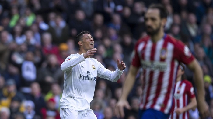 Ronaldo Lawan Atletico: 24 Pertemuan, 15 Gol, 7 Gol Penalti