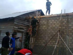 Berkat KKN Akpol, Akmil dan IPDN, Warga Pangkalpinang Ini Punya Rumah Baru