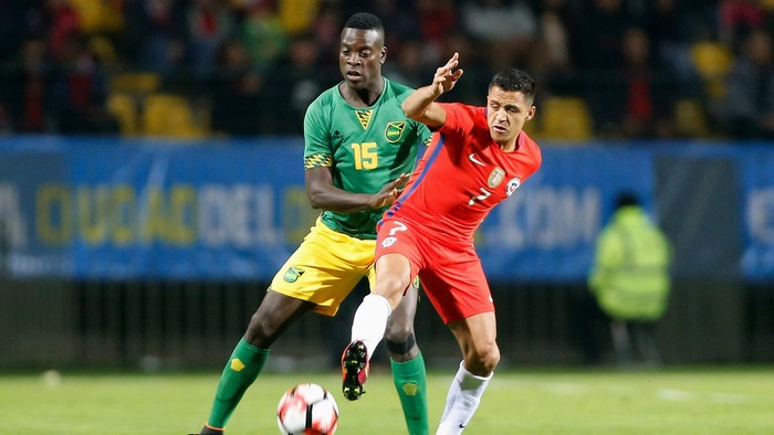 Chile Dikalahkan Jamaika dalam Partai Pemanasan Copa America Centenario