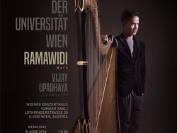 Pemain Harpa Rama Widi Bakal Tampil Solo di Wina