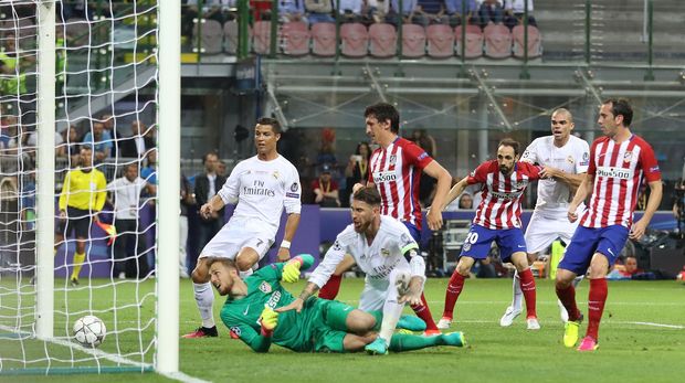 Madrid dan Atletico kali terakhir bertemu di final Liga Champions pada musim 2015/2016.