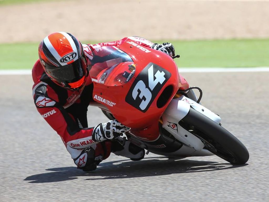 Andi Gilang Ingin Konsisten Raih Poin di CEV Moto3 Andi Gilang Ingin Konsisten Raih Poin di CEV Moto3